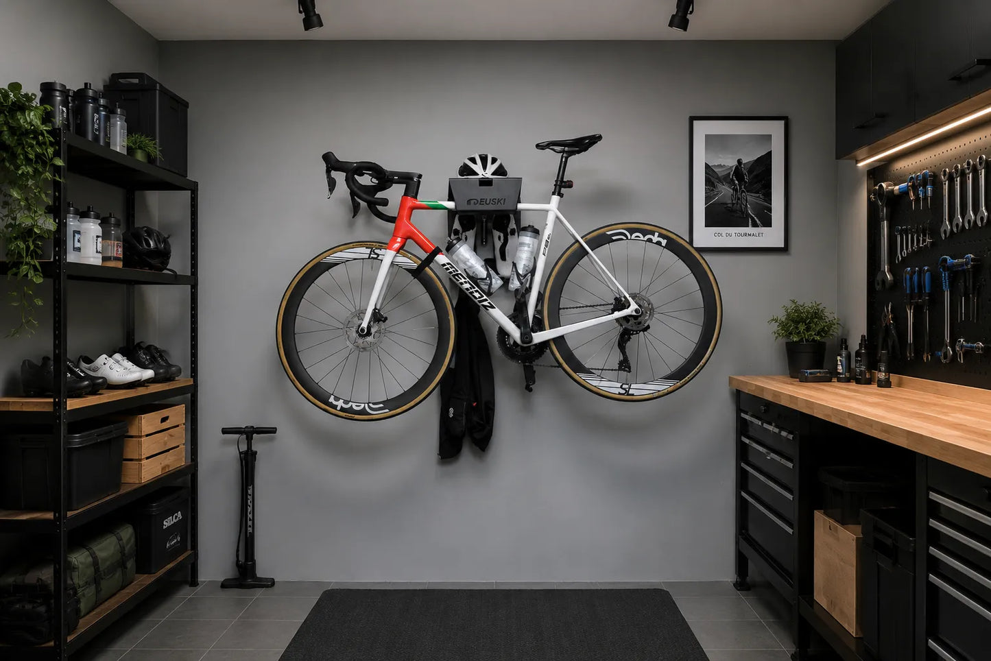 Soporte de pared para la bici - EUSKI