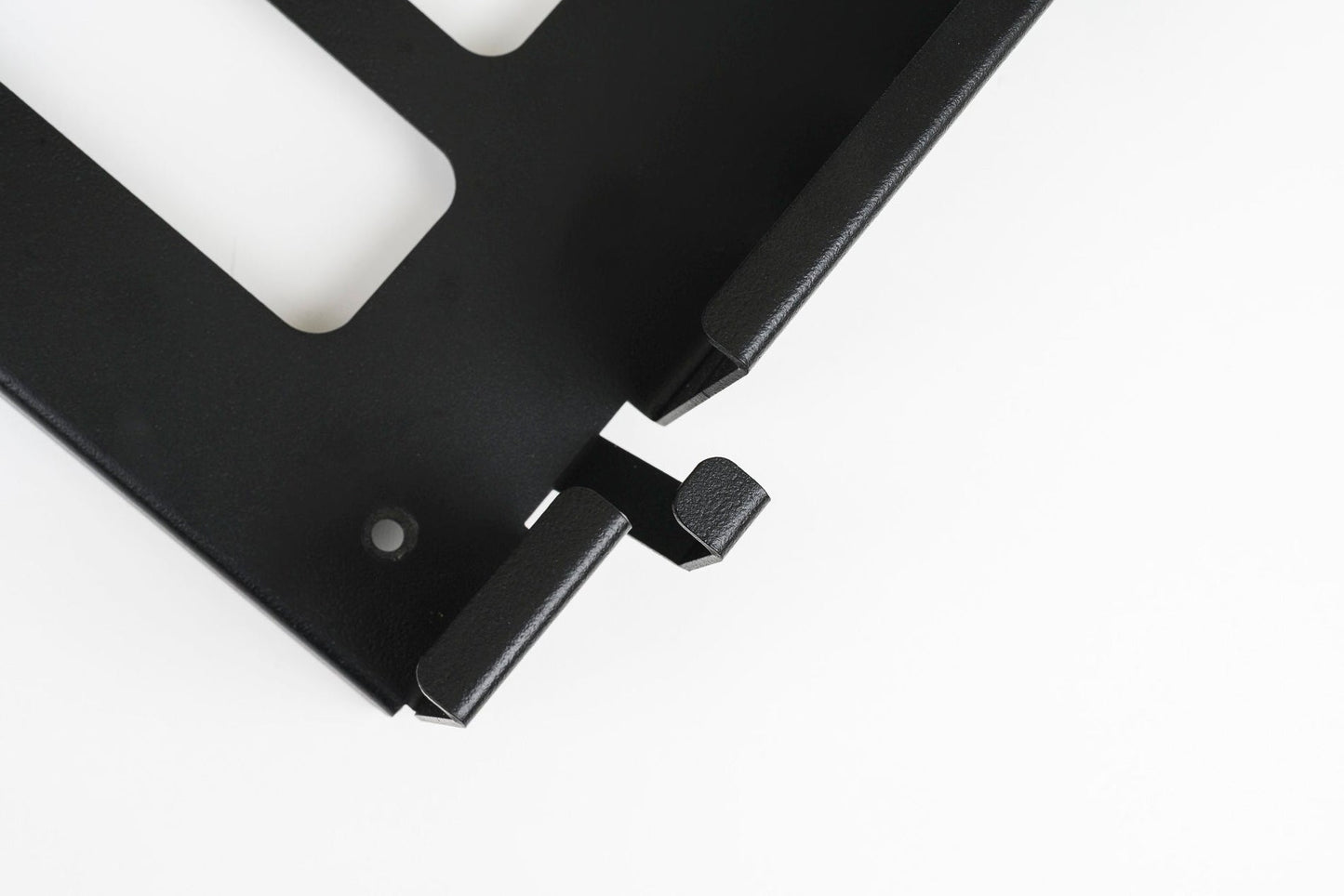 Parte inferior del soporte para bicis de acero