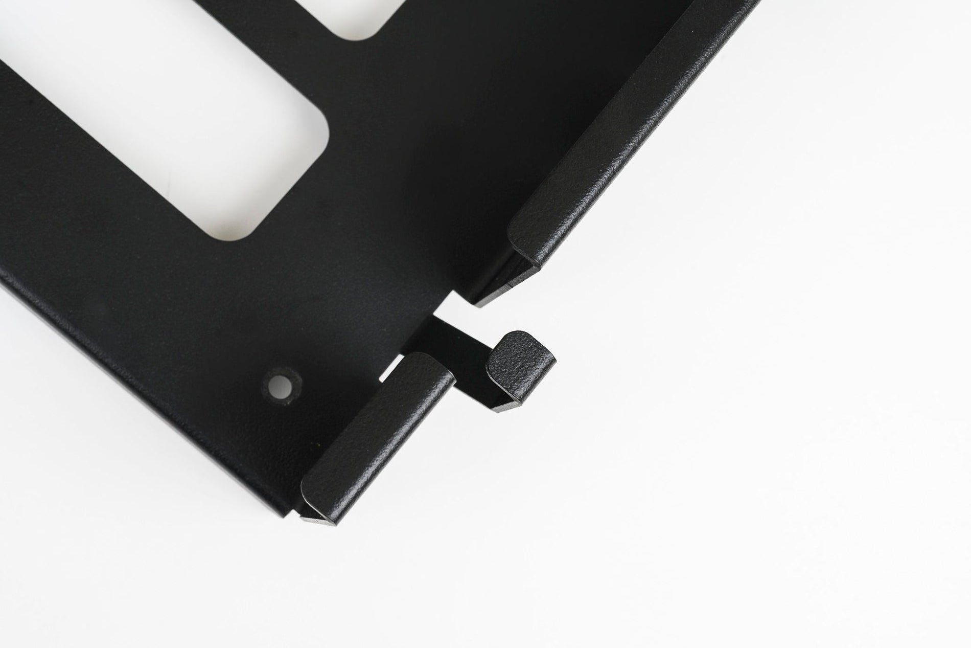 Parte inferior del soporte para bicis de acero