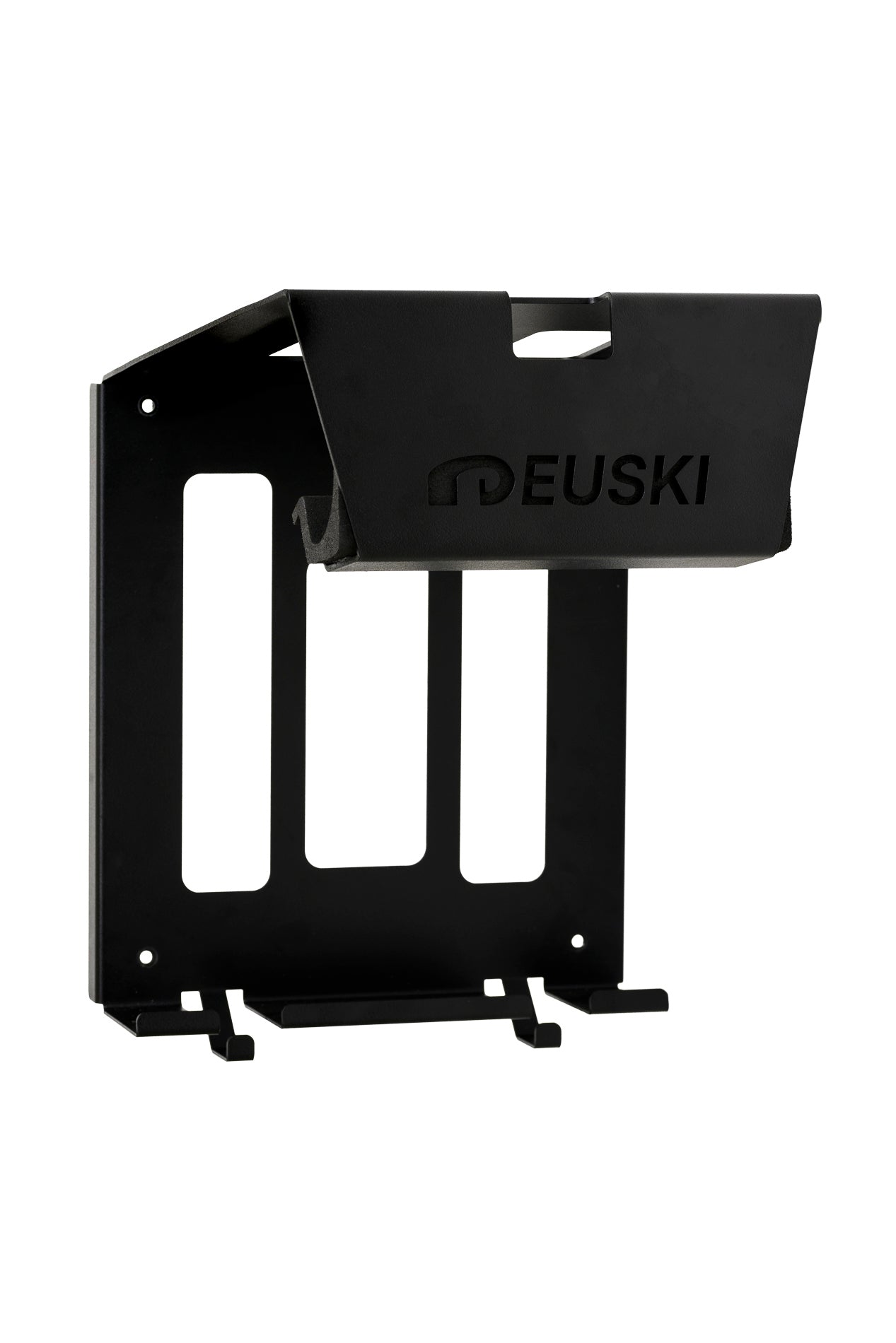 Soporte de pared para bicis, fondo blanco